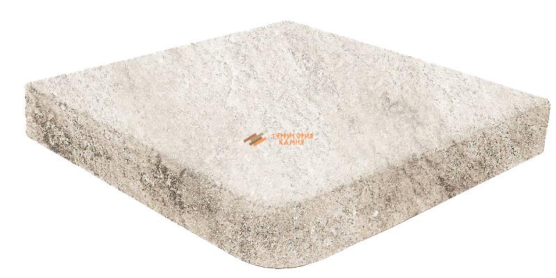 Ступень угловая Evolution Stone White 33×33